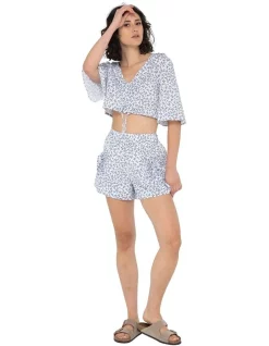 Outlet π Rusty Samana Elastic Short White π 13 Outlet π Rusty Samana Elastic Short White π -shorts-casual Sales Store unnamed file 1000