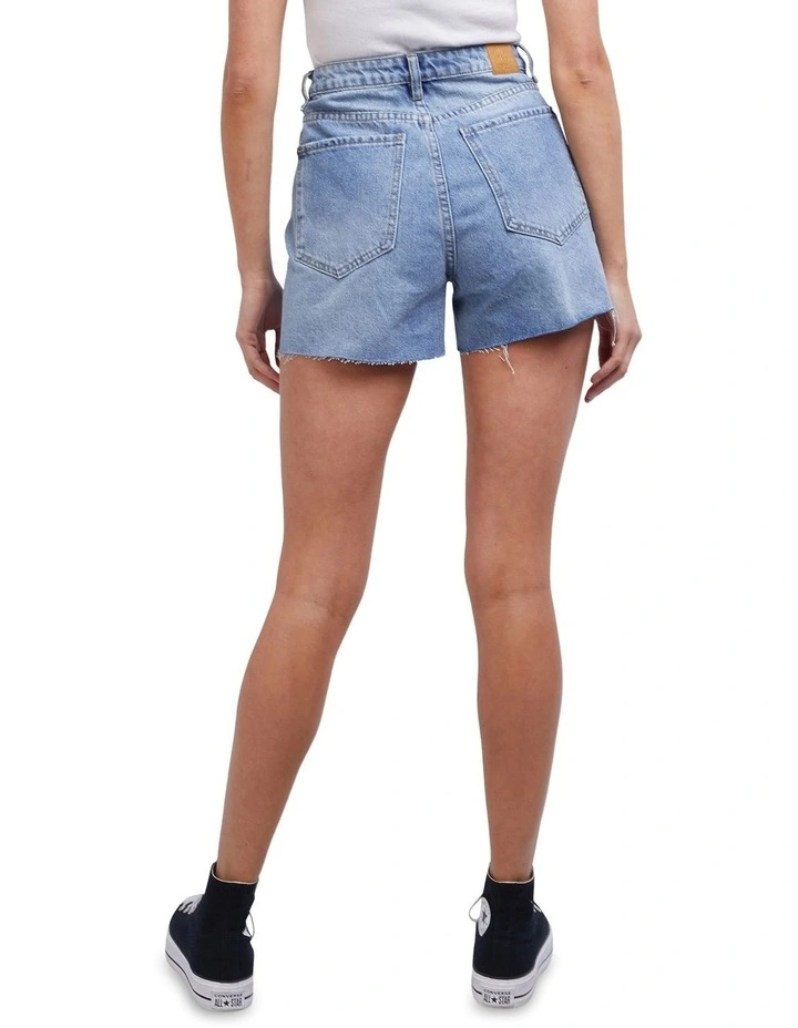 New π― All About Eve Murphy High Rise Shorts Denim In Blue π 4 New π― All About Eve Murphy High Rise Shorts Denim In Blue π - Image 2
