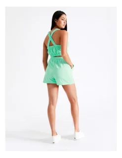 Best Sale ⌛ Miss Shop Organic Cotton Blend Terry Short In Jade ✨ 12 Best Sale ⌛ Miss Shop Organic Cotton Blend Terry Short In Jade ✨ -shorts-casual Sales Store unnamed file 11