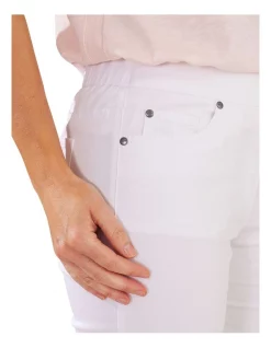 Best Pirce 🔥 Yarra Trail Pull On J Short In White 💯 -shorts-casual Sales Store unnamed file 1114