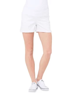 Coupon 🔔 Ripe Baxter Boyfriend Short In White 🔔