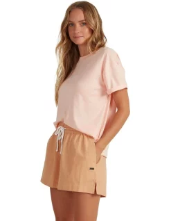 Discount ⭐ Roxy Lekeitio Beach Shorts In Brown 🎉 -shorts-casual Sales Store unnamed file 1155