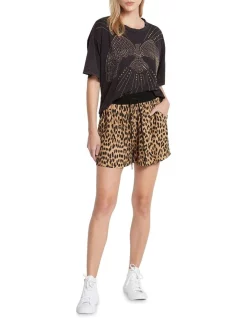 New ✨ Sass & Bide Rising Sun Pull On Short Leopard 🎉