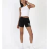 Best Sale ❤️ American Sport Majestic 👩 Womens Rumble Shorts Black ✔️ -shorts-casual Sales Store unnamed file 1299