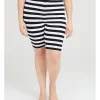 Top 10 ⭐ Taking Shape Natural Anti Chafe Stripe Short In Black/White 🎁 2 Top 10 ⭐ Taking Shape Natural Anti Chafe Stripe Short In Black/White 🎁 -shorts-casual Sales Store unnamed file 1340