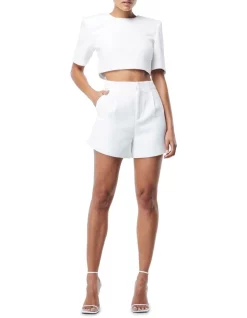 Hot Sale 👍 Mossman Deep Notion Short In White 🥰