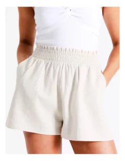 Cheap π Miss Shop Linen Paperbag Shorts In Natural π 11 Cheap π Miss Shop Linen Paperbag Shorts In Natural π -shorts-casual Sales Store unnamed file 1361
