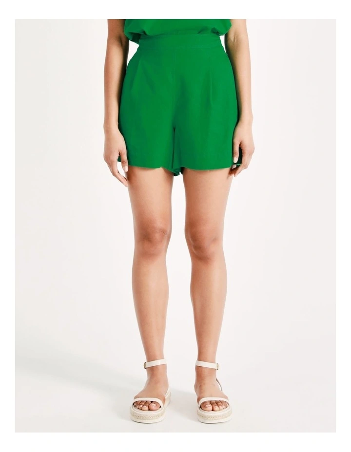 Best deal π₯ Piper Organic Linen Rich Relaxed Short In Green π 6 Best deal π₯ Piper Organic Linen Rich Relaxed Short In Green π - Image 4