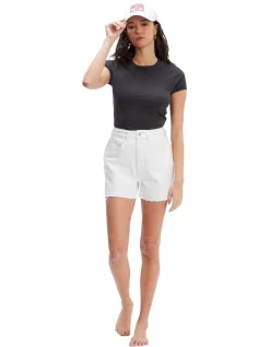 Best deal 🧨 Billabong Riley Shorts White 🥰 -shorts-casual Sales Store unnamed file 1564