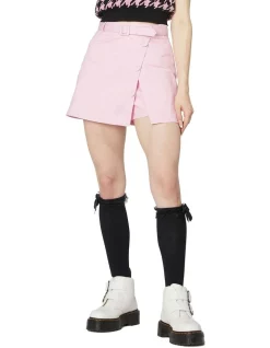 Best reviews of 😍 Dangerfield Bad Guy Belted Twill Skort Pink 🥰