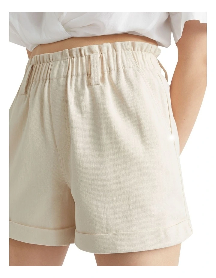 Hot Sale π Seed Heritage Cotton Slouch Short In Magnolia β 4 Hot Sale π Seed Heritage Cotton Slouch Short In Magnolia β - Image 2