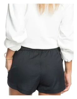 Flash Sale 🔔 Roxy New Impossible Love Viscose Shorts For 👩 Women 🔔 -shorts-casual Sales Store unnamed file 1705