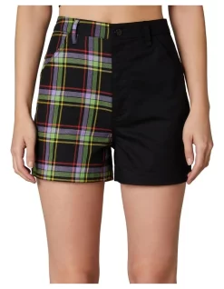 Cheapest 😉 Dangerfield Vivid Tartan Goth Shorts Multi 😀 -shorts-casual Sales Store unnamed file 1733