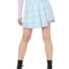 Brand new ✨ Dangerfield Tartan Mood Pleated Mini Skort Blue 😍