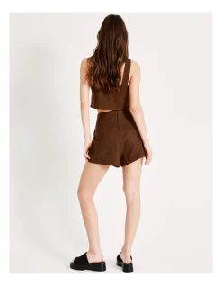 Budget βοΈ Miss Shop Linen Tailored Short In Dark Brown π 15 Budget βοΈ Miss Shop Linen Tailored Short In Dark Brown π -shorts-casual Sales Store unnamed file 175