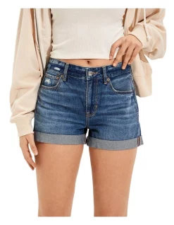 Brand new ❤️ American Eagle AE Low-Rise Denim Tomgirl Short In Dark Indigo 😍