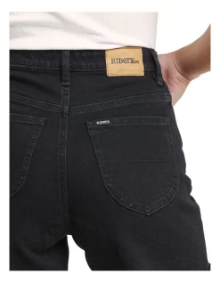 Wholesale 💯 Riders By Lee Girlfriend Short In Black ⭐ -shorts-casual Sales Store unnamed file 188