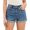 Best Sale 👍 American Eagle Stretch Denim Mom Shorts In Indigo Blue 👏 -shorts-casual Sales Store unnamed file 1925