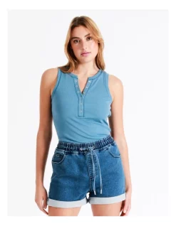 Coupon 💯 Grab Denim Recycled Blend Knitted Denim Short In Indigo 🔥 -shorts-casual Sales Store unnamed file 1933