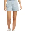 Discount ⭐ Riders By Lee Girlfriend Short In Blue 😉 -shorts-casual Sales Store unnamed file 1947