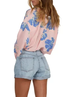 Hot Sale ✨ Billabong Frankie Short In Denim ⌛ -shorts-casual Sales Store unnamed file 1953