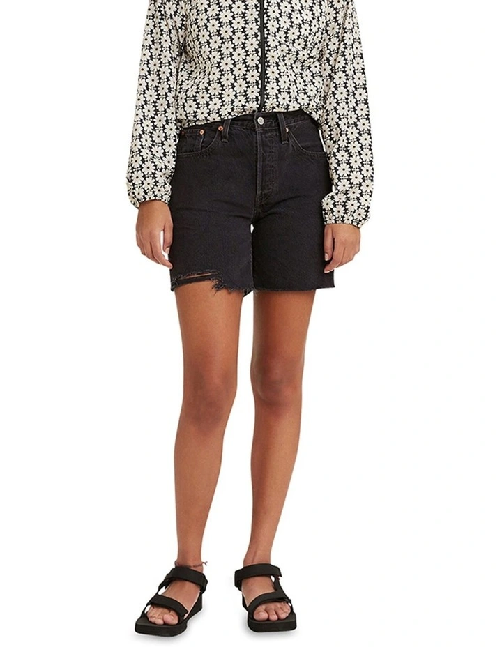Best Sale π Levi's Curve 501 Original High-Rise Jean Shorts Lunar Black π 3 Best Sale π Levi's Curve 501 Original High-Rise Jean Shorts Lunar Black π