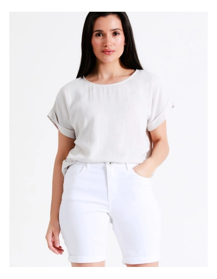 Best Pirce β€οΈ Regatta Stretch Denim Short In White π 5 Best Pirce β€οΈ Regatta Stretch Denim Short In White π - Image 3