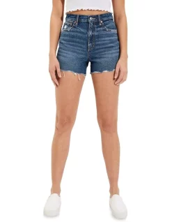 Best deal ๐ฅฐ American Eagle Denim Highest Waist 90s Boyfriend Short In Indigo ๐