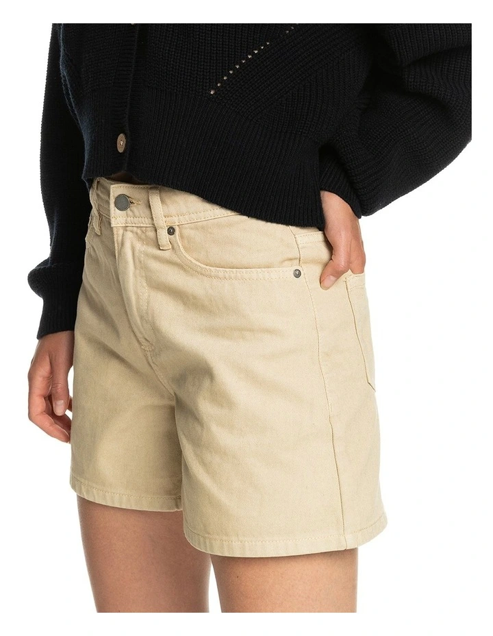 Outlet π Roxy Morning Splendour Mid Denim Bermuda Shorts In Beige π₯ 5 Outlet π Roxy Morning Splendour Mid Denim Bermuda Shorts In Beige π₯ - Image 3