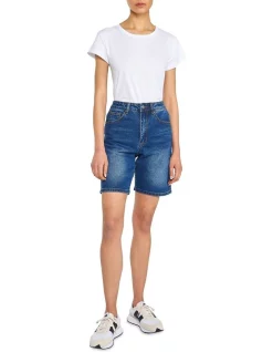 Best reviews of 🔔 Skin And Threads Abby Denim Short Indigo 🔥