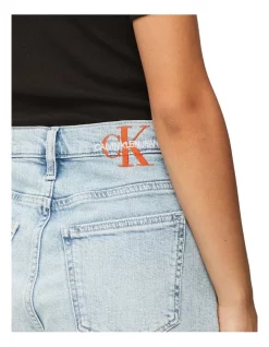 Best deal 🔔 Calvin Klein 👖 Jeans Mom Short Denim Light 🧨 -shorts-casual Sales Store unnamed file 2137