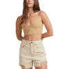 Best Sale 😍 Billabong Be You Eco Denim Shorts In Beige 🔥