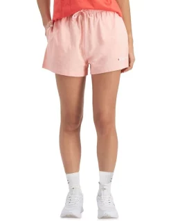 Flash Sale 😍 Champion Logo Jersey Short In Peach Schnapps 🌟