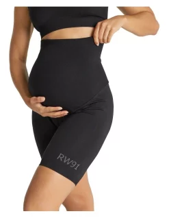 Buy 🔔 Rockwear Maternity Quad Seamless Short In Black 🌟 -shorts-casual Sales Store unnamed file 2292