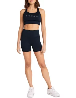 New ✨ Rockwear Elevate Pocket Bike Shorts In Navy 🛒