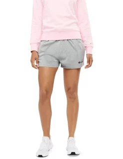 New 💯 Champion C Logo Oxford Heather Jersey Shorts Grey 🎉