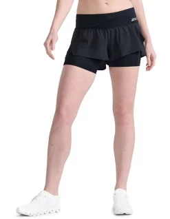 Best reviews of 🥰 2XU Aero 2-in-1 4 Inch Shorts In Black 🌟