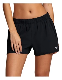 Best deal 💯 RVCA Yogger Stretch Shorts Black 👏