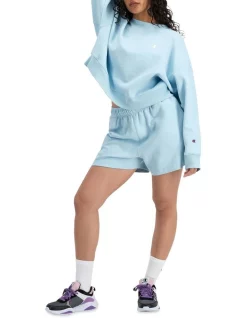 Cheap 🤩 Champion Rochester Base Short In Iced Blue 🎉 -shorts-casual Sales Store unnamed file 2606