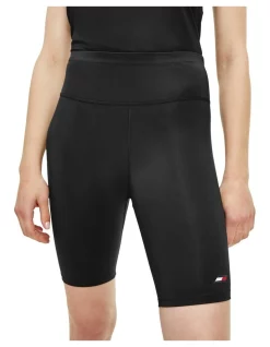 Cheap 🧨 Tommy Hilfiger Highwaist Fitted Short In Black 🌟