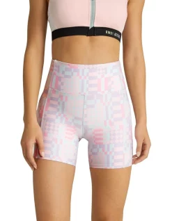 Budget 🎁 Rockwear Mid Thigh High Rise Pocket Bike Shorts In Multi 👏