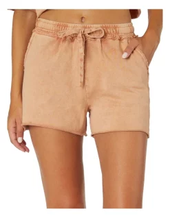 Outlet 😉 L'URV Luna Sports Shorts Orange 👍 -shorts-casual Sales Store unnamed file 2971