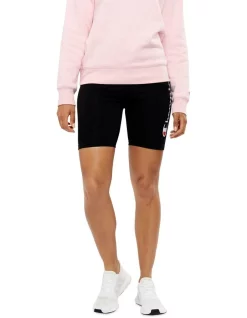 Hot Sale 🔥 Champion Close To Body Fit Bike Shorts Black ✨