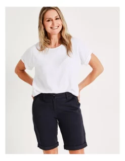 Best deal 🔥 Regatta Organic Cotton Stretch Chino Short In Navy 😉