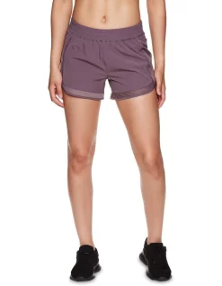 Cheapest 🎁 Gaiam Woven Mesh Short In Mauve ⌛