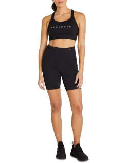 Discount ๐ Rockwear Rib Bike Shorts In Black ๐