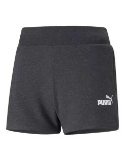 Hot Sale 🎁 PUMA Essentials 4 Inch Sweat Shorts Dark Gray Heather 🤩