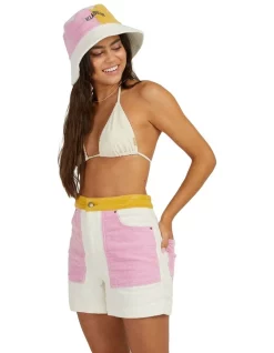 Best deal ✔️ Billabong Set The Tone Shorts In Multi ⌛ -shorts-casual Sales Store unnamed file 364