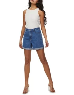 Best reviews of โ ONLY Vega Life Mom Shorts In Medium Blue Denim ๐ฅ