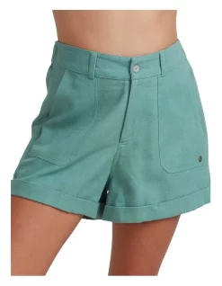 Outlet 🔥 Roxy Alta Shorts Green 🥰